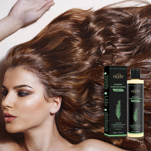 Rosemary Hair Growth Shampoo with Hydrolyzed Keratin for Thicker, Stronger-Looking Hair